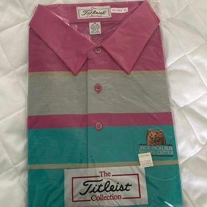 Selling brand new Titleist golf shirt! It is still in the wrapping!